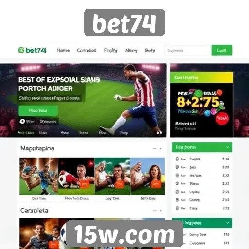 Usabilidade e design do site bet74 em foco